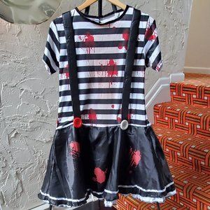 Spirit Halloween Horror Mime Dress Costume